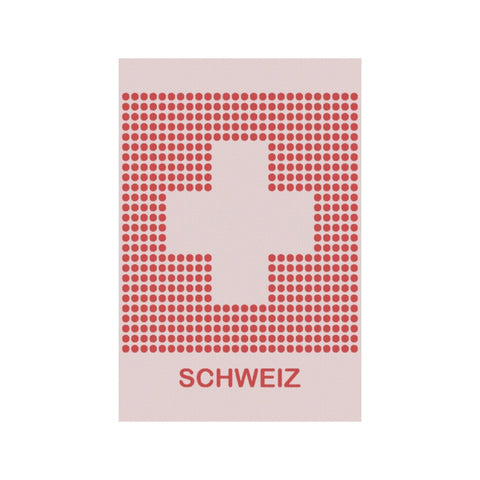 MEYER-MAYOR Küchentuch Swiss Cross, Punkt, Rot
