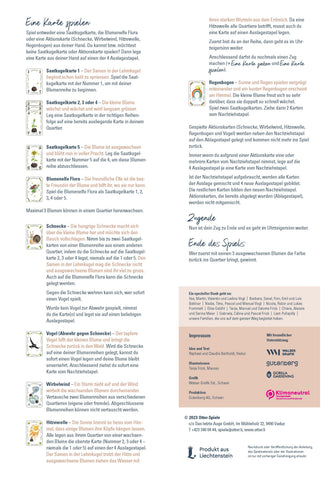 Flora Kartenspiel mit Wildblumen Seedballs