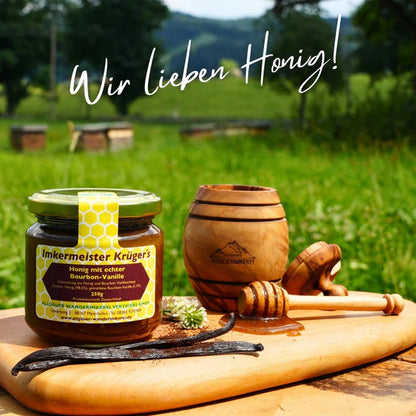 Honig mit echter Bourbon-Vanille 250g