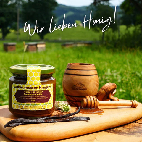 Honig mit echter Bourbon-Vanille 250g