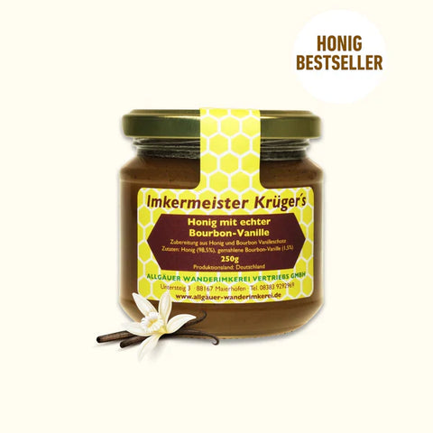 Honig mit echter Bourbon-Vanille 250g