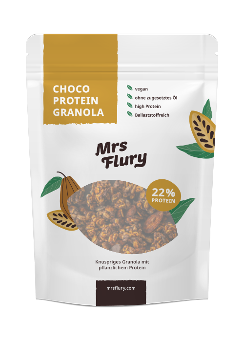 Choco Protein Granola 300 g Knuspriges Müesli MHD bis 30.09.2026