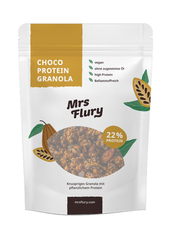 Choco Protein Granola 300 g Knuspriges Müesli MHD bis 30.09.2026