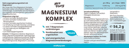 Magnesium Komplex Kapseln