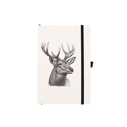 mumix Notizbuch A5, Hirsch
