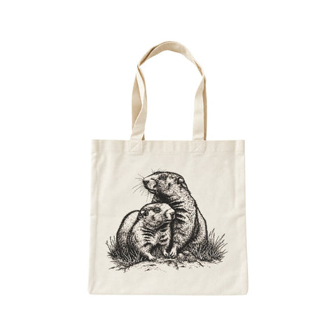 mumix Tasche Stoff Murmeltier