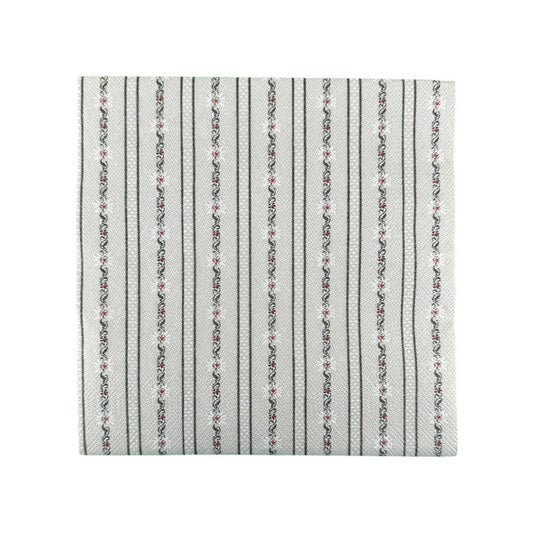 mumix Serviette Edelweiss beige 33x33, Papier