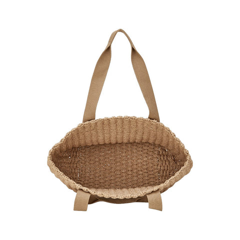 Tasche handgeflochten aus Papier