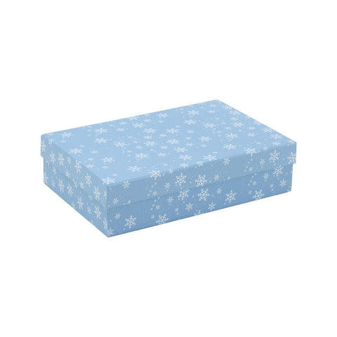 Box Schneeflocken 26.5 x 17.5 x 7 cm