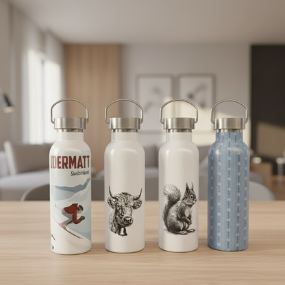 mumix Trinkflasche Kuh, 500 ml