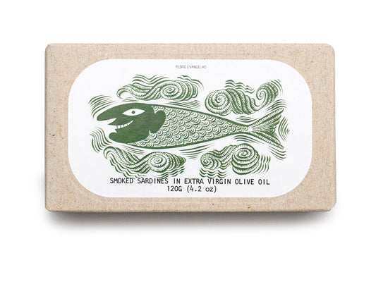 Jose Gourmet Geräucherte Sardinen in nativem Olivenöl, 120 gr