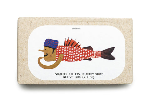 Jose Gourmet Makrelenfilets in Curry, 120 gr