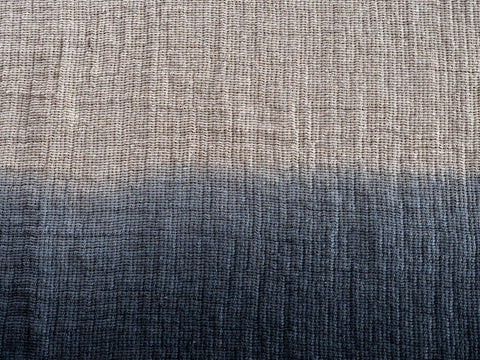 soñho Transiçao Tischdecke 160 x 320 Tie Dye blau