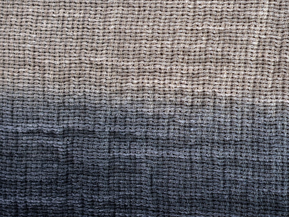 soñho Transiçao Tischdecke 160 x 260 Tie Dye blau