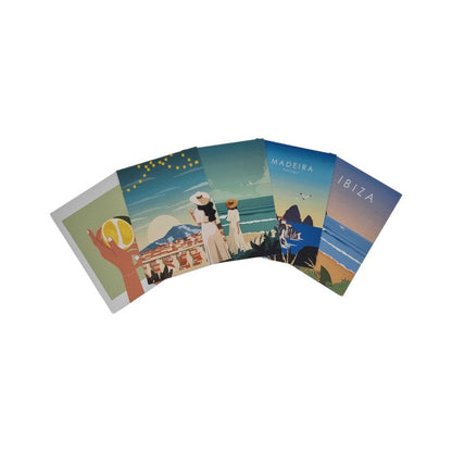 soñho Na Praia Postkarte