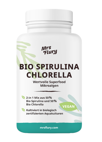 Bio Spirulina & Chlorella Tabletten
