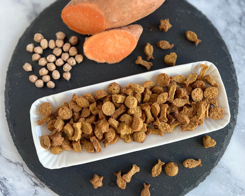 Sweet Potato & Chickpea Dog Topper | High-Fiber Dog Food Boost