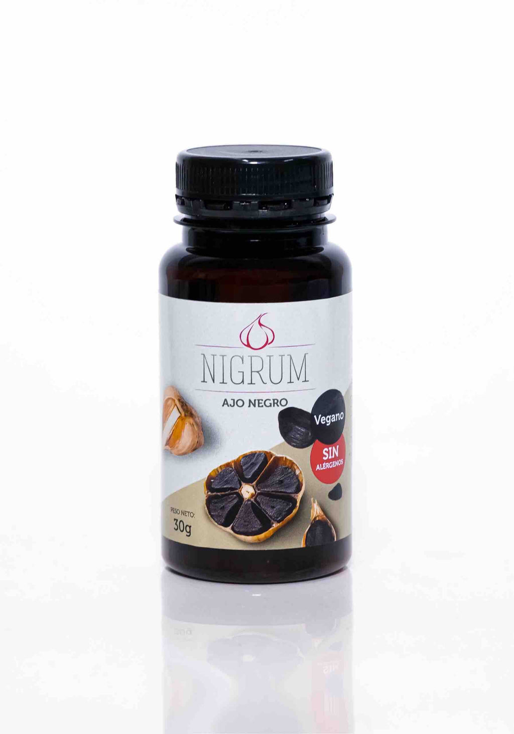 Pack 4x Ail Noir Pur Gélules Nigrum Conteneur 35 gélules de 859 mg + 1x Offert