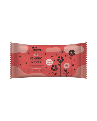 Bio Schoko Drops 100% Kakao American Style Baking Chips vegan ⚠️Produkt wird ungekühlt verschickt⚠️
