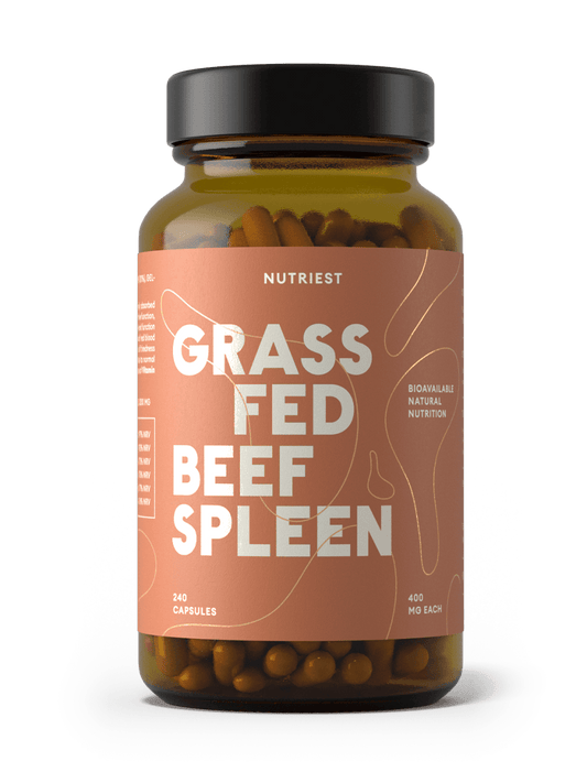 Rindermilz Kapseln – Getrocknete Bio Weiderind Milz