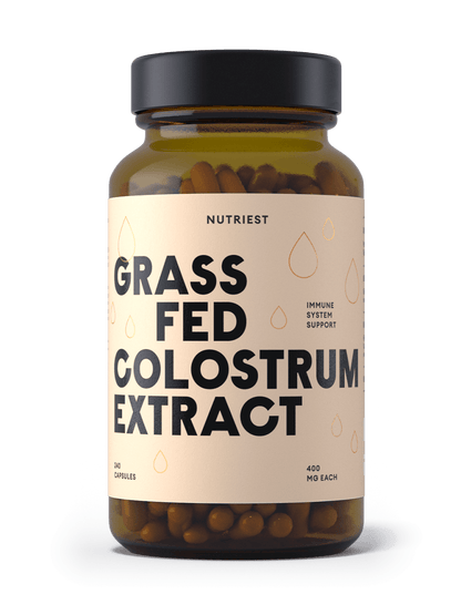 Colostrum Kapseln – Bio Rinder-Kolostrum Extrakt, grasgefüttert