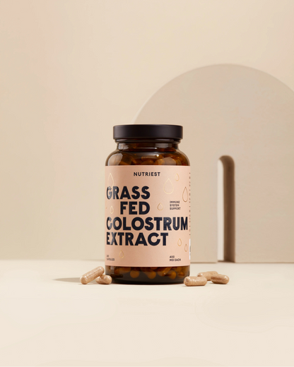 Getrocknetes Weiderind Kolostrum Extrakt in Kapseln