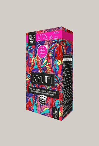 KYUFI Thé Noir Instantané À La Menthe - Recette Authentique