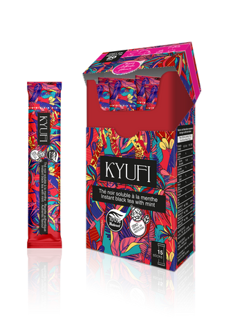 KYUFI Thé Noir Instantané À La Menthe - Recette Authentique